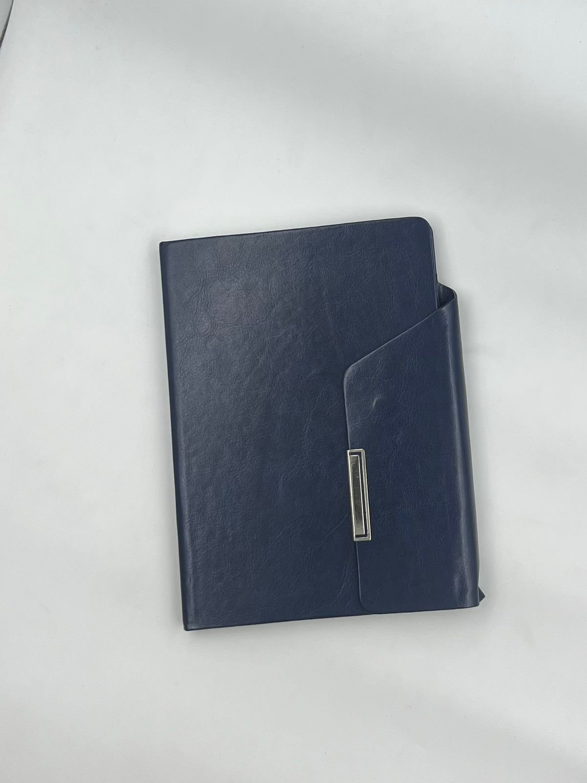 Elegant navy blue leather finish Diary #D38