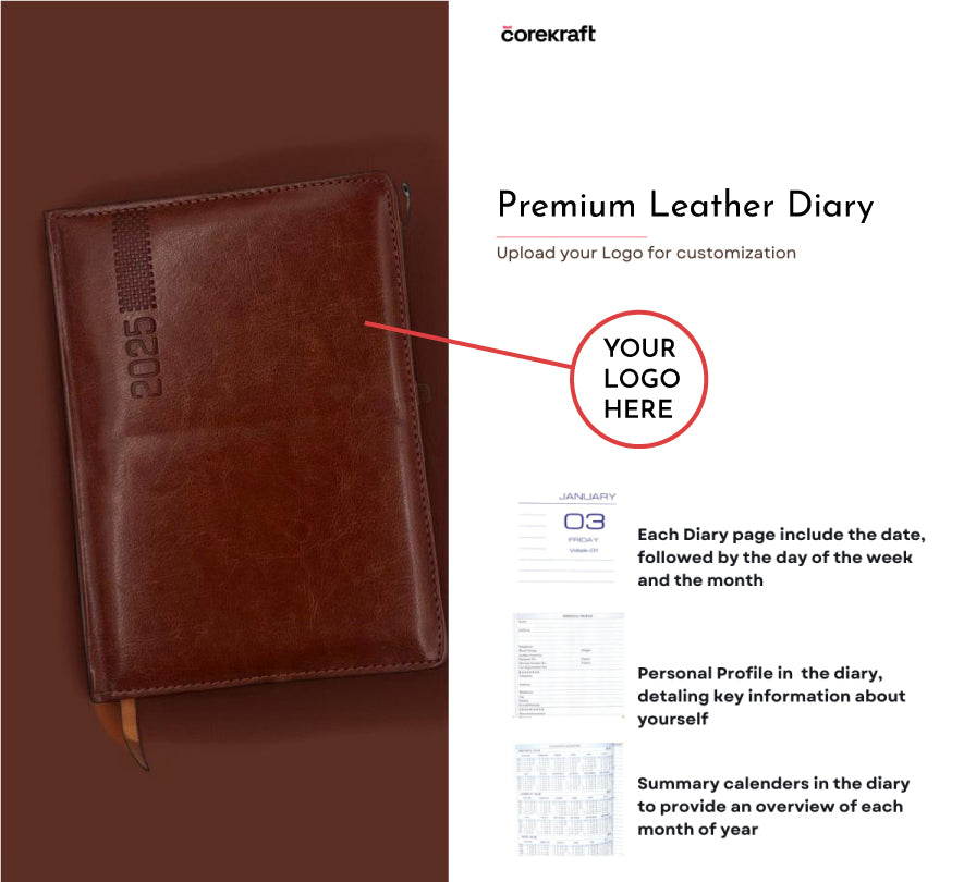 Premium Leather Diary #D27