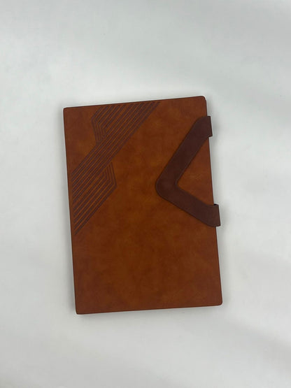 Brown leather Finish diary #D21