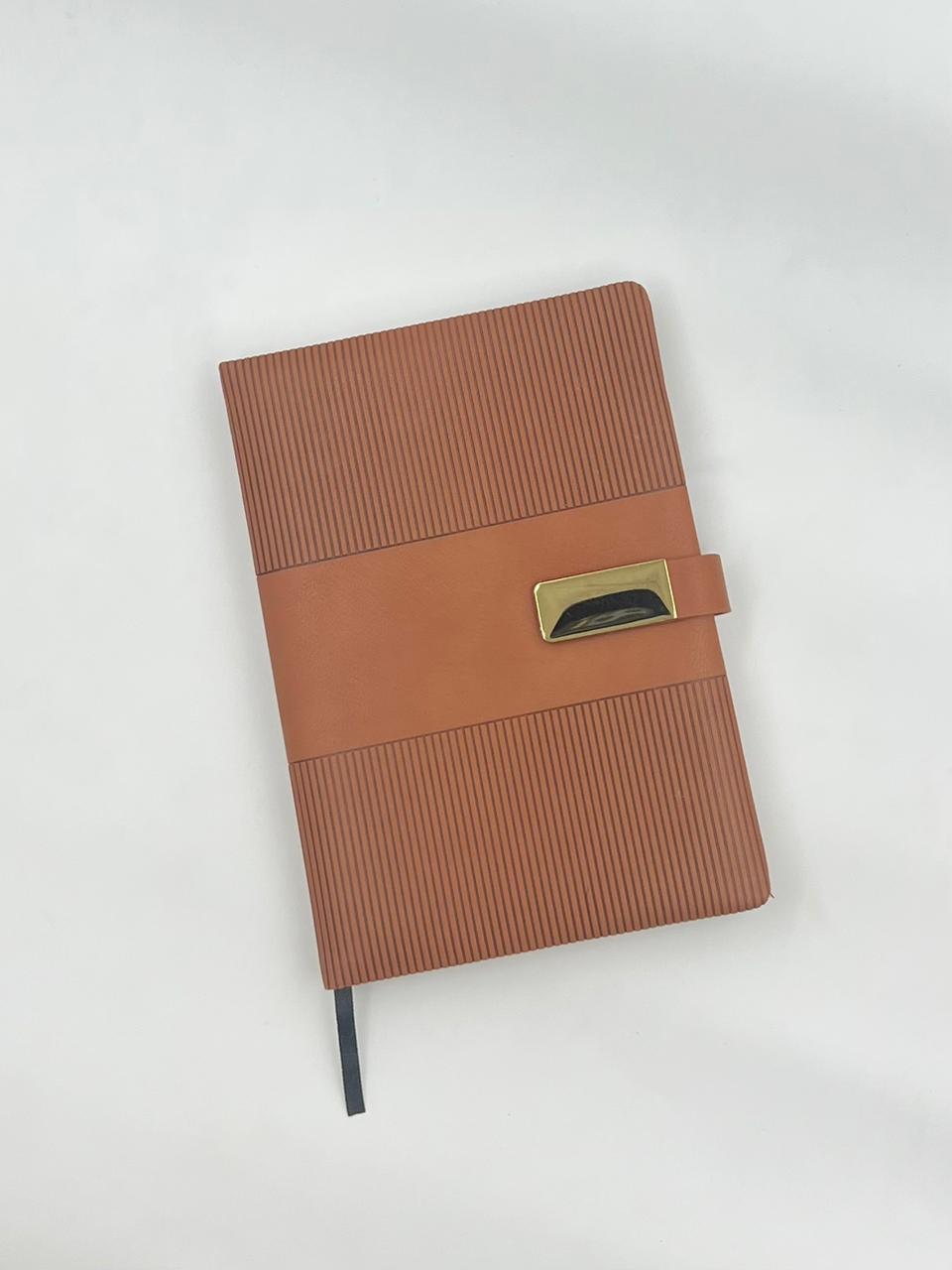 Tan Leather Diary #D33