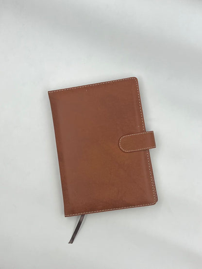 Tan Leather Diary #D35