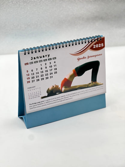 Customizable desk calendar 2025 #CLDR08