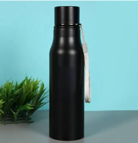Stainless Steel Series Aartisan Flask, 900ml Black