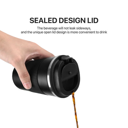 Travel Mug for Car with Leakproof Lid